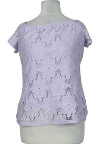 Dámske lila čipkové tričko Dorothy Perkins