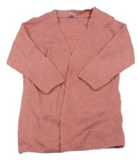 Ružový pletený cardigan Dopodopo
