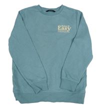 Modrá mikina s nápisom George