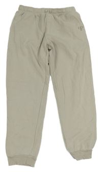 Světlebéžové tepláky s potiskem River Island