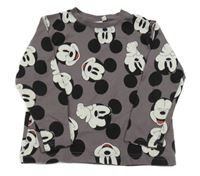 Sivé tričko s Mickey Mousem Disney