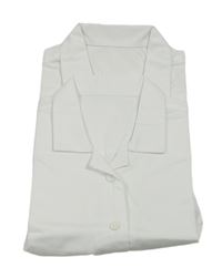 Nové - 2x bílá halenka s krátkým rukávem 