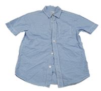 Modro-biela kockovaná košeľa H&M
