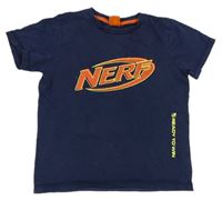 Tmavomodré tričko Nerf George