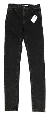 Antracitové high rise super skinny rifle Levi´s 