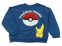 Petrolejová mikina Pikachu M&S