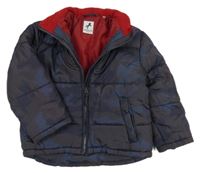 Tmavomodrá army šusťáková zimní bunda C&A