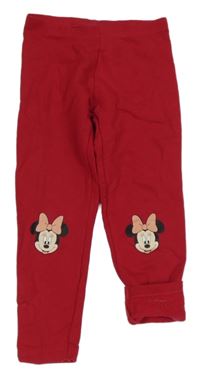 Červené legíny s Minnií C&A
