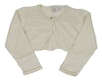 Biele sverové bolerko Miniclub