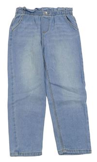 Světlemodré paper bag slouchy rifle Denim Co.