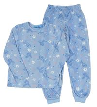Svetlomodré plyšové pyžama s Frozen PRIMARK
