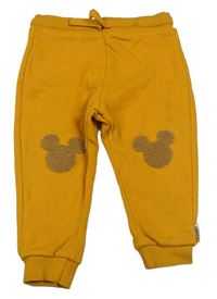Hořčicové tepláky s Mickey Disney
