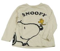 Smetanové triko se Snoopym