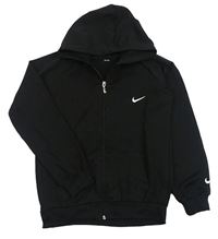 Čierna prepínaci mikina s kapucí Nike