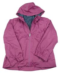 Svetlovínový á šušťáková funkčná jarná parka s kapucňou crane