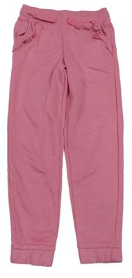 Růžové tepláky s volánky Lily & Dan