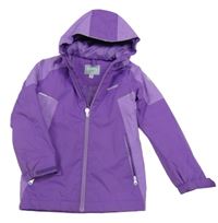 Fialová šusťáková funkční jarní lehce zateplená bunda REGATTA