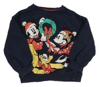 Tmavomodrá mikina s Mickeym a přáteli Next
