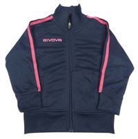 Tmavomodrá prepínaci mikina Givova