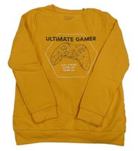 Horčicová mikina s ovladačem Primark