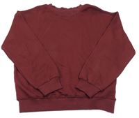 Vínová mikina H&M