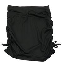 Čierna elastická sukňa Shein