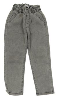 Šedé mom rifle Zara