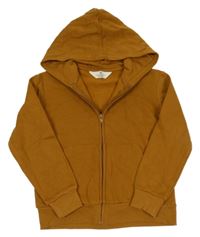 Hnedá prepínaci mikina s kapucňou H&M