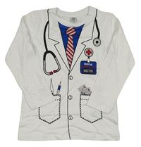Bílé triko - doktor Kiki&Koko
