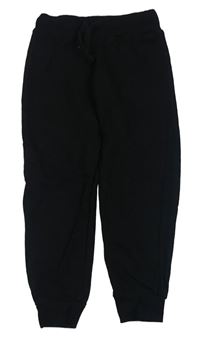Černé cuff tepláky 
