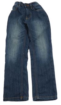 Tmavomodré skinny rifle Next