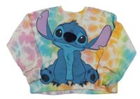 Barevná oversize mikina se Stitchem Disney