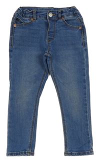 Modré skinny rifle Zara