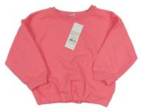 Nové - neónově ružová mikina Pep&Co