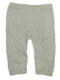 Svetlosivé melírované úpletové tepláky Tu