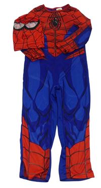 Kostým - Modro-červený overal + maska - Spiderman 
