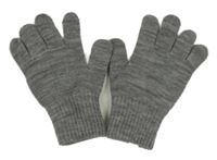 Šedé prstové rukavice H&M