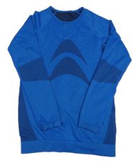 Modré funkčné tričko