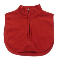 Červená fleecová vsadka