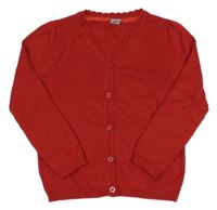 Červený prepínaci sveter Tu