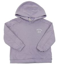 Lila mikina s logom a kapucňou River Island