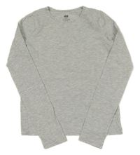 Svetlosivé melírované tričko H&M