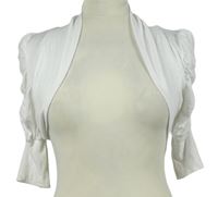 Dámské bílé bolerko 