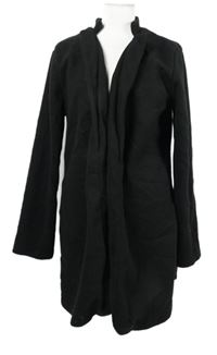 Dámský černý fleecový cardigán 