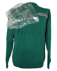 Nové - Pánský zelený svetr s obrázkem 