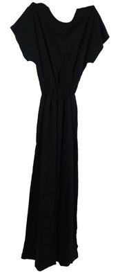 Dámský černý kalhotový palazzo overal Albaray 