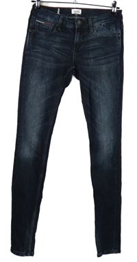 Dámske tmavomodré skinny rifle Tommy Hilfiger vel. 28/32