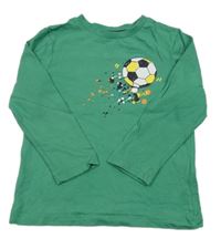 Zelené triko s míčem George