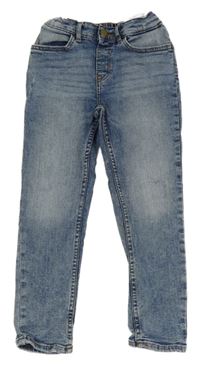 Modré slim rifle H&M