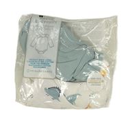 2x body - světlemodré + bílé s dinosaury Primark